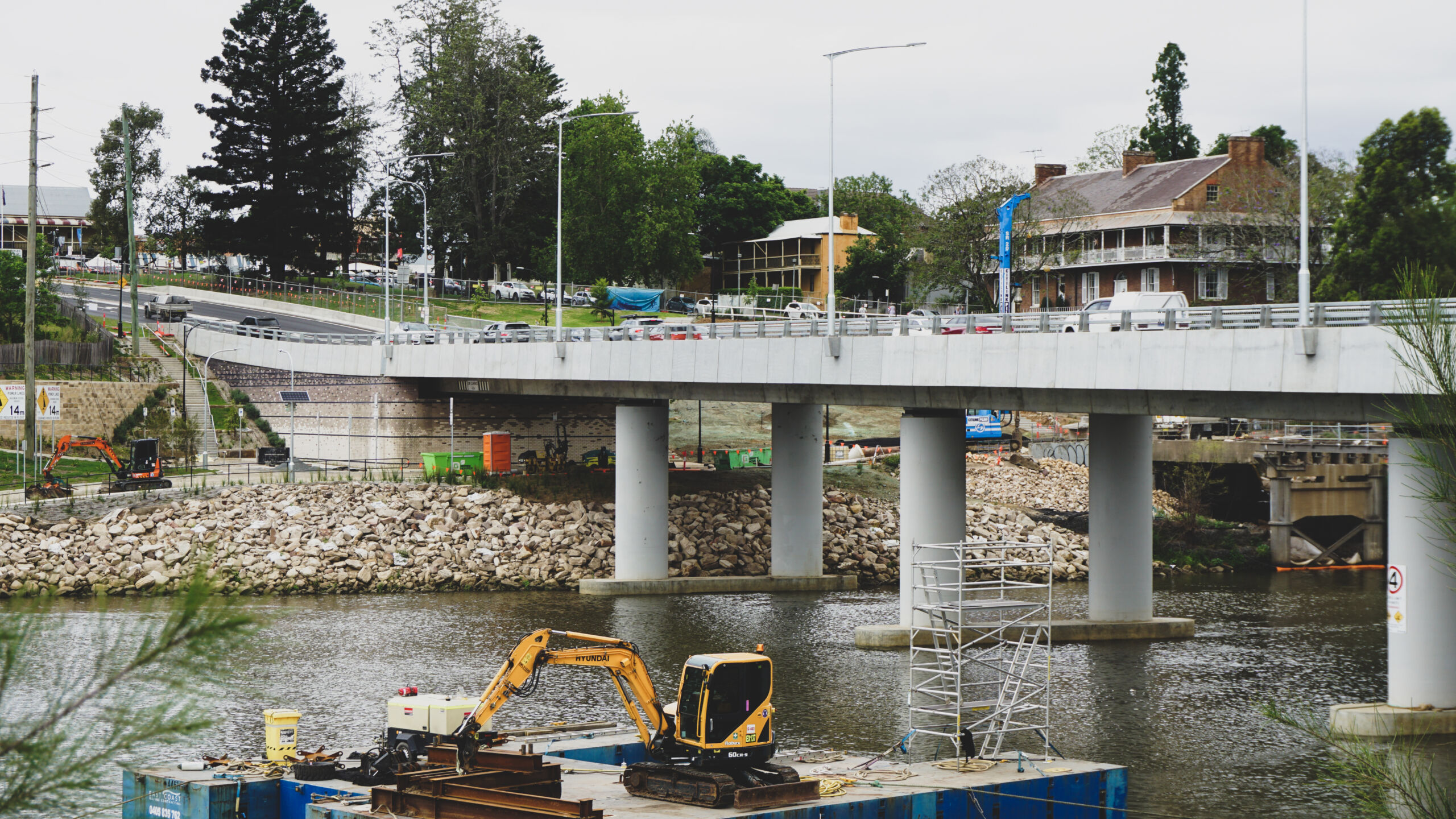 Precast concrete columns for Windsor Bridge in Australia